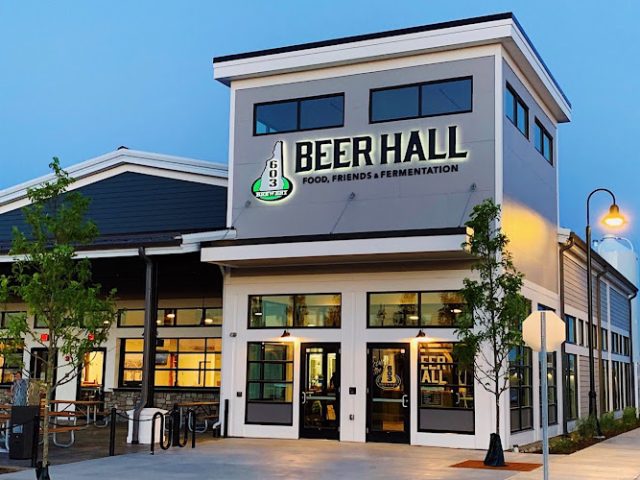 603 Brewery and Beer Hall restaurants in Londonderry New Hampshire