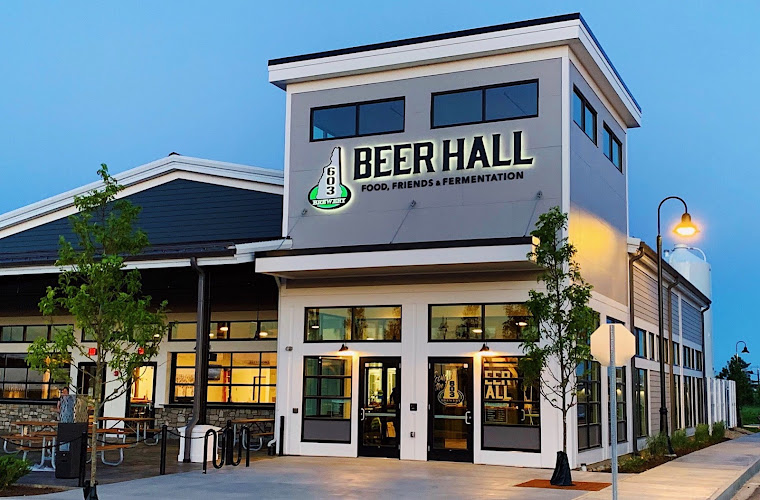 603 Brewery and Beer Hall restaurants in Londonderry New Hampshire