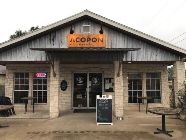 Acopon Brewing Co. Brewery in Dripping Springs Texas