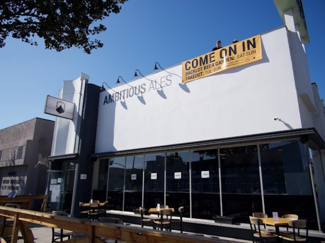 Ambitious Ales Brewery in Long Beach California