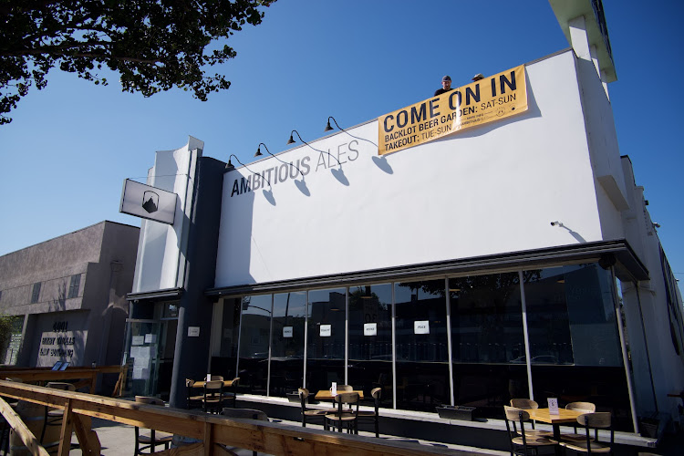 Ambitious Ales Brewery in Long Beach California