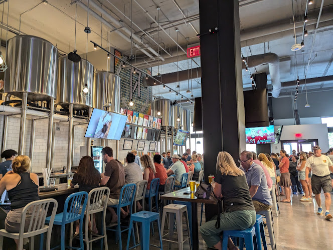 Andy's Pizza Carlyle at Atlas Brew Works Alexandria Brewery in Alexandria Virginia