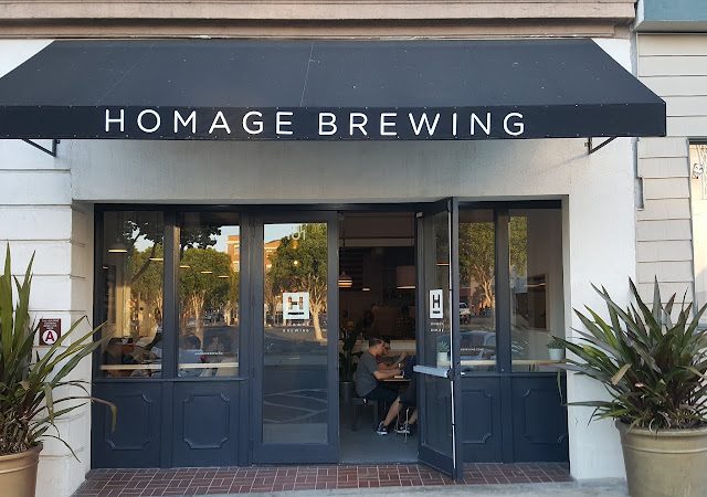 Bar Homage Brewery in Pomona California