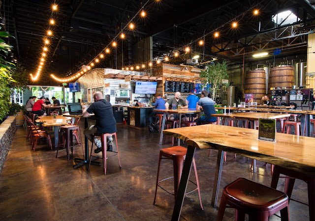 Belching Beaver Brewery Pub 980 Brewery in Vista California