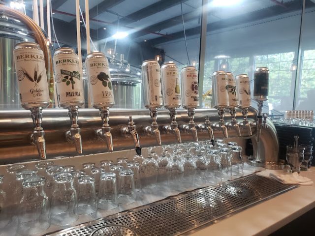 Berkley Beer Company Brewery in Taunton Massachusetts