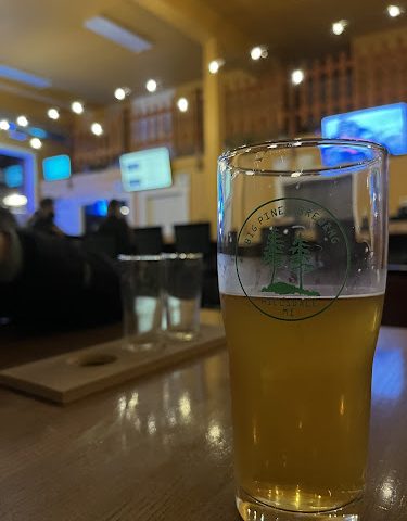 Big Pines Brewing Brewery in Hillsdale Michigan