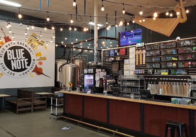 Blue Note Brewing Company Brewery in Woodland California