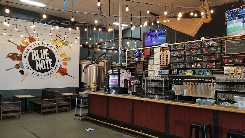 Blue Note Brewing Company Brewery in Woodland California