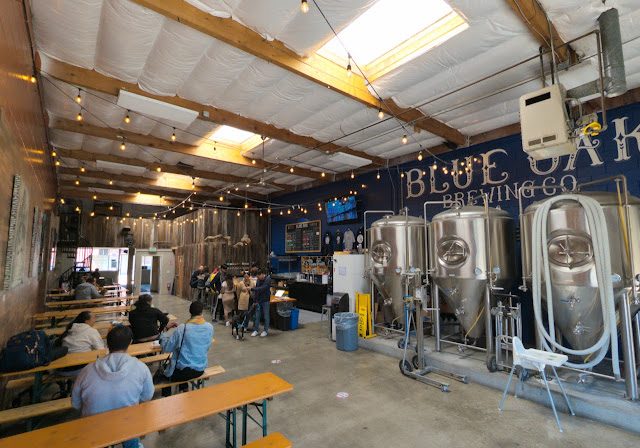 Blue Oak Brewing Company Brewery in San Carlos California