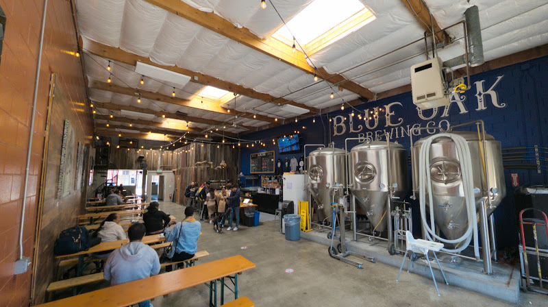 Blue Oak Brewing Company Brewery in San Carlos California