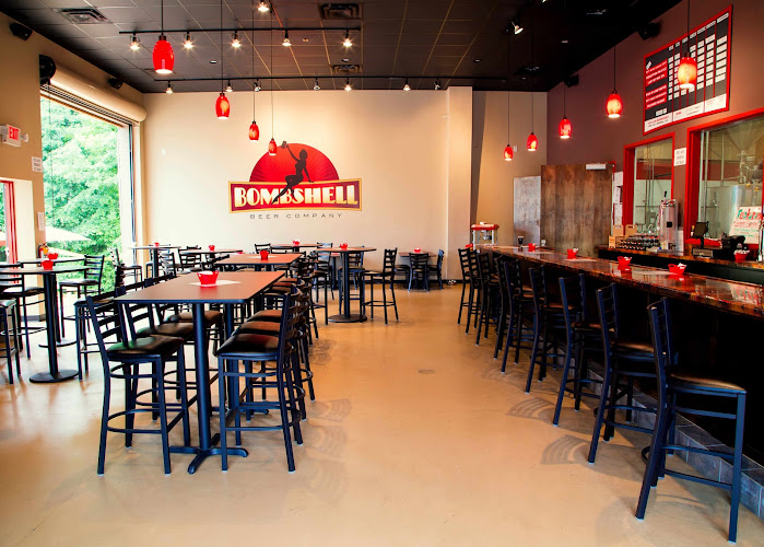 Bombshell Beer Company Brewery in Holly Springs North Carolina