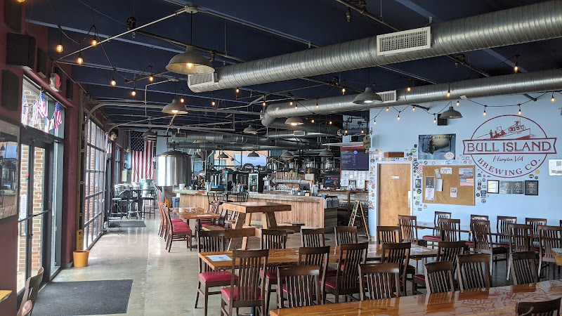Bull Island Brewing Company restaurants in Hampton Virginia