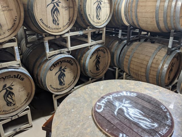 Chrysalis Barrel Aged Beer Brewery in Paonia Colorado
