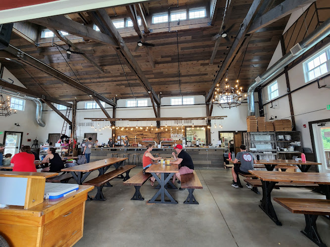 Cider Barn Taproom at Carlson Orchards Brewery in Harvard Massachusetts