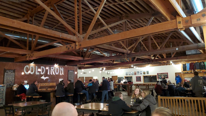 Cold Iron Brewing Brewery in Ironwood Michigan