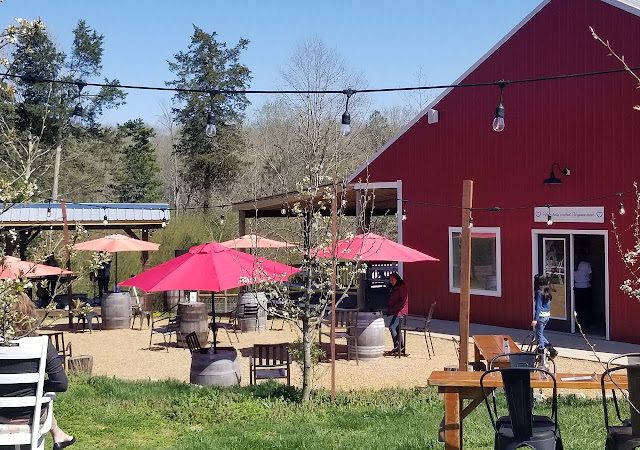 Courthouse Creek Cider bars in Maidens Virginia