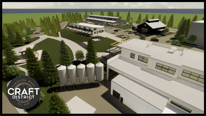 Craft District Brewery in Tumwater Washington