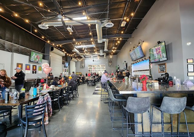 Crow & Wolf Brewing Co. Taproom Brewery in Clovis California