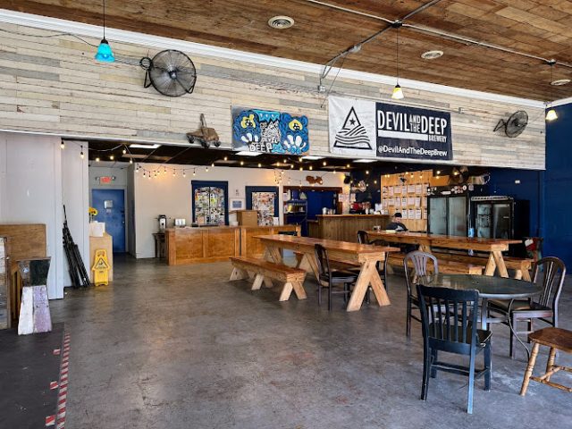 Devil And The Deep Brewery Brewery in Galveston Texas