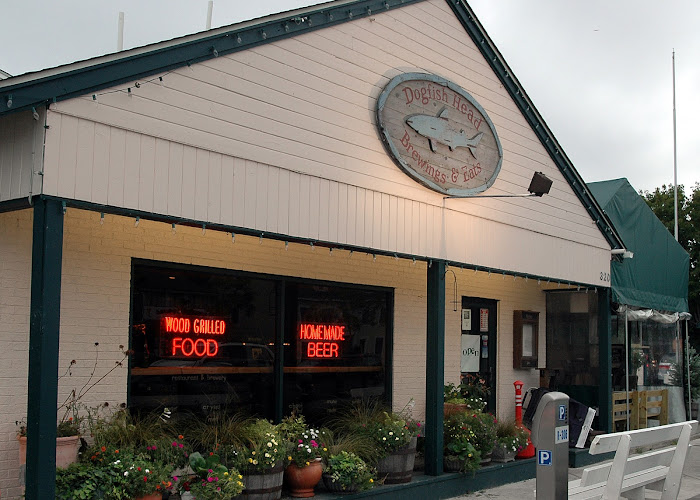 Dogfish Head Brewings & Eats restaurants in Rehoboth Beach Delaware