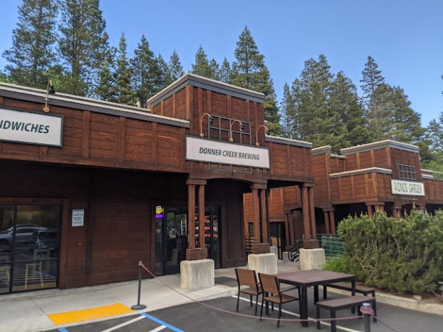 Donner Creek Brewing restaurants in Truckee California