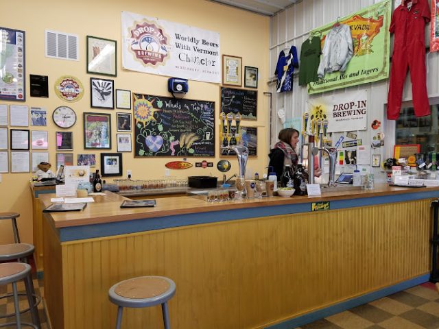 Drop-In Brewing Company Brewery in Middlebury Vermont