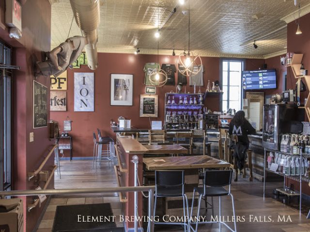 Element Brewing Company Brewery in Millers Falls Massachusetts