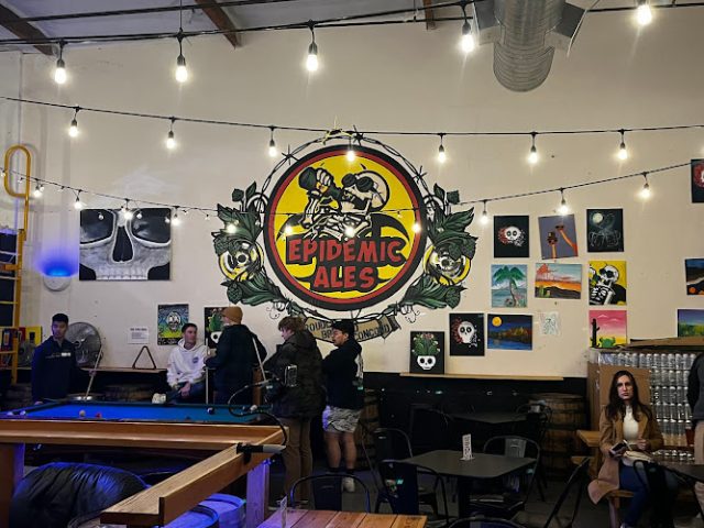 Epidemic Ales Brewery in Concord California