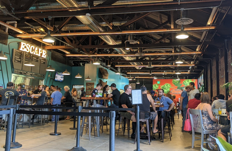 Escape Craft Brewery: Downtown Oasis Brewery in Redlands California