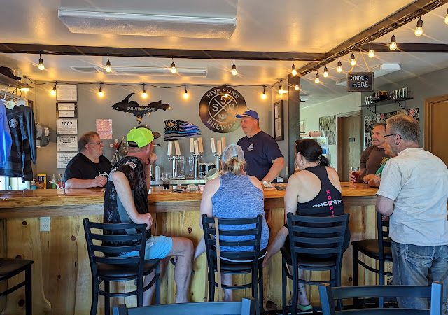 Five Sons Brewing Brewery in Marenisco Michigan