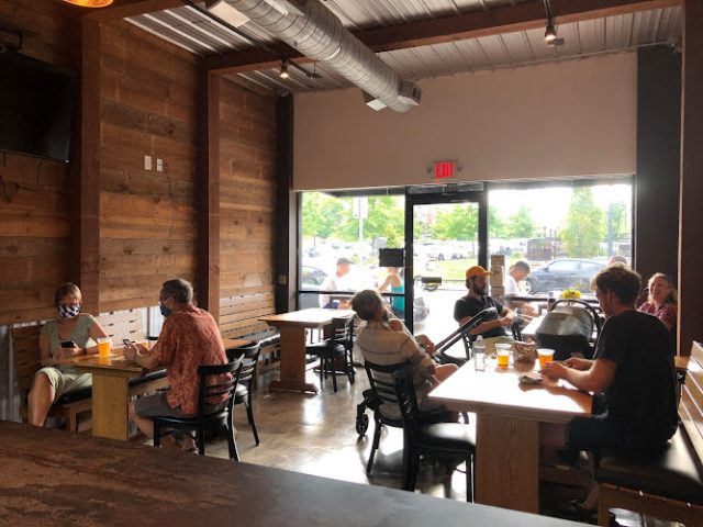 Flying Bull Taproom Brewery in Durham North Carolina