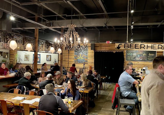 Forager Brewery and Cafe restaurants in Rochester Minnesota