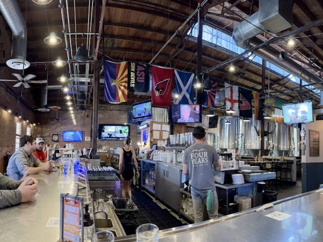 Four Peaks Brewing Company restaurants in Tempe Arizona