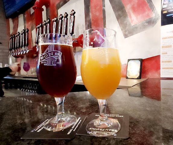 Four Sons on Main Brewery in Huntington Beach California