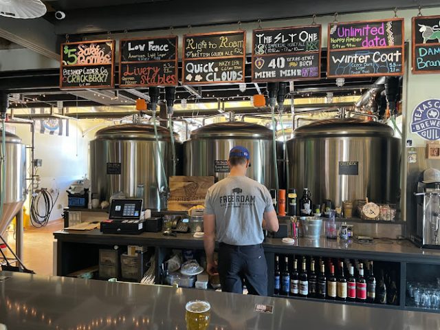 Free Roam Brewing Company Brewery in Boerne Texas
