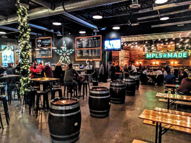 Fulton Beer Taproom Brewery in Minneapolis Minnesota