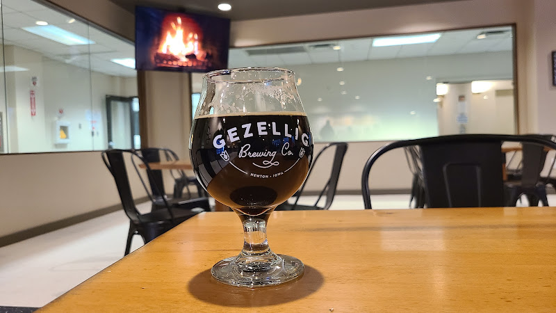 Gezellig Brewing Co Brewery in Newton Iowa
