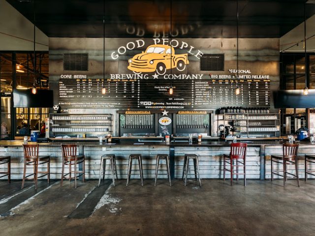 Good People Brewing Company Brewery in Birmingham Alabama