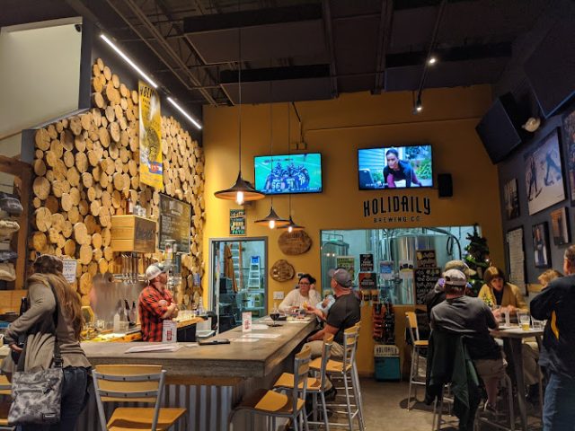Holidaily Brewing Company Brewery in Golden Colorado