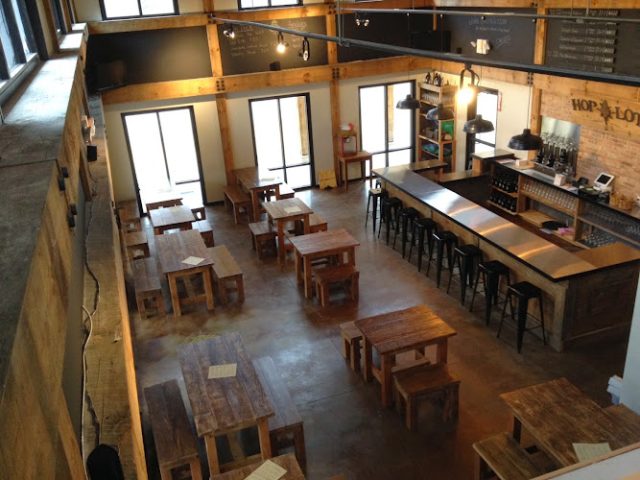 Hop Lot Brewing Co. & Beer Garden Brewery in Suttons Bay Michigan