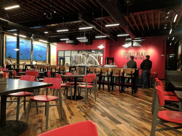 Iron Rail Brewing restaurants in Topeka Kansas