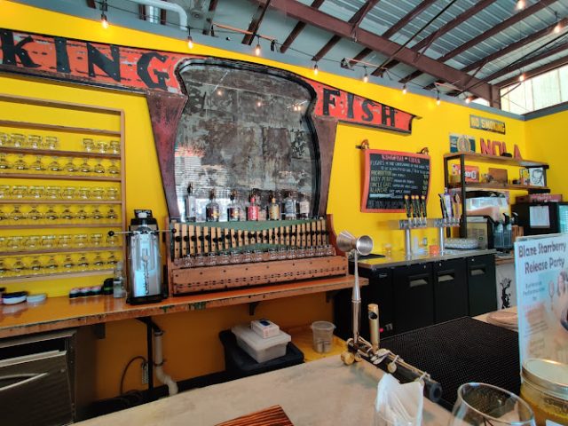 Kingfish Cider bars in Jefferson Louisiana