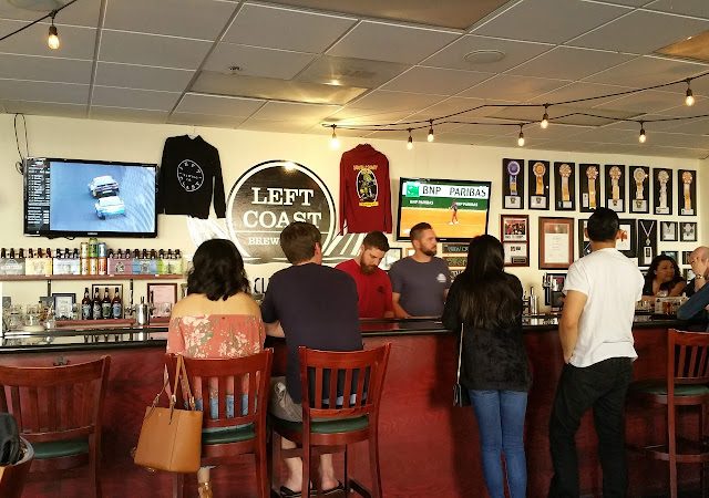 Left Coast Brewing Co. Brewery in San Clemente California