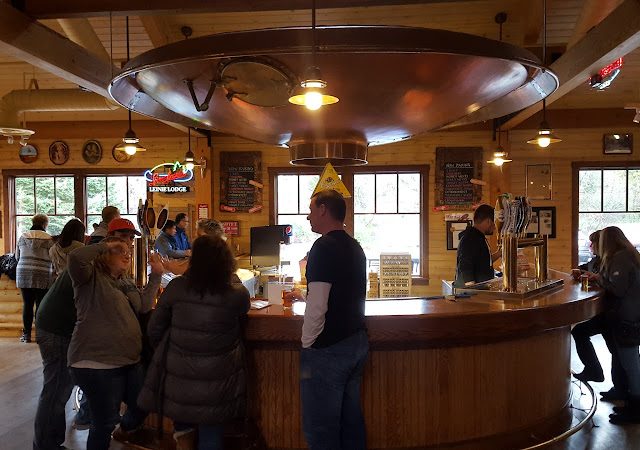 Leinie Lodge bars in Chippewa Falls Wisconsin