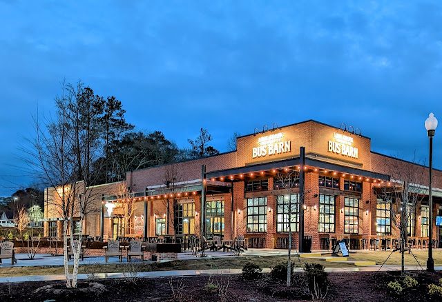 Line Creek Brewing Bus Barn Brewery in Fayetteville Georgia