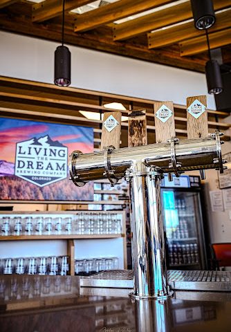 Living The Dream Taproom at Sterling Ranch Brewery in Littleton Colorado