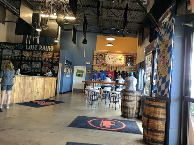 Lost Rhino Brewing Company Brewery in Ashburn Virginia