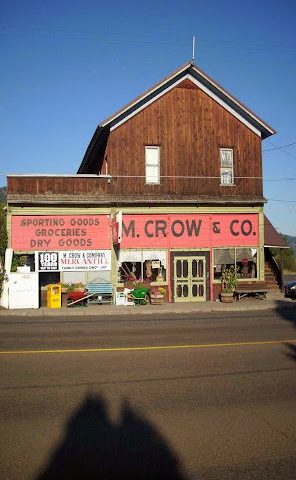 M. Crow General store in Lostine Oregon