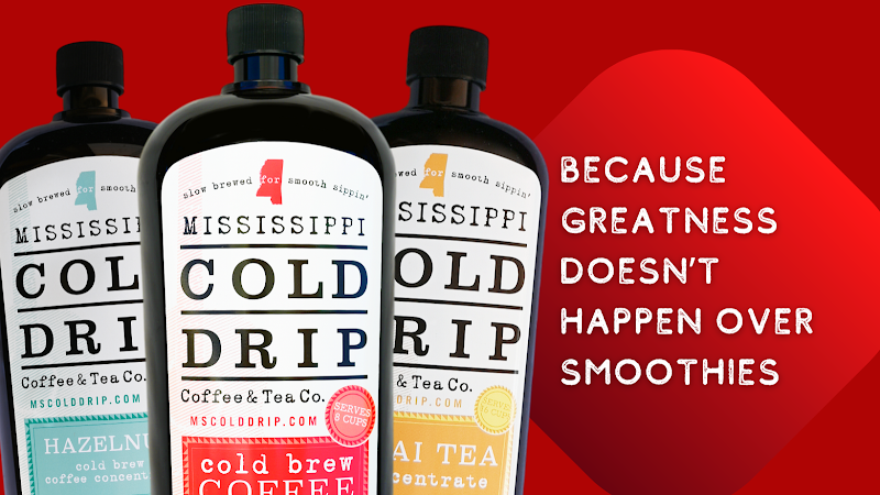 Mississippi Cold Drip Coffee and Tea Co. Coffee wholesaler in Jackson Mississippi