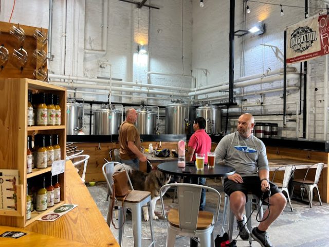 Navigation Brewing Co. Brewery in Lowell Massachusetts